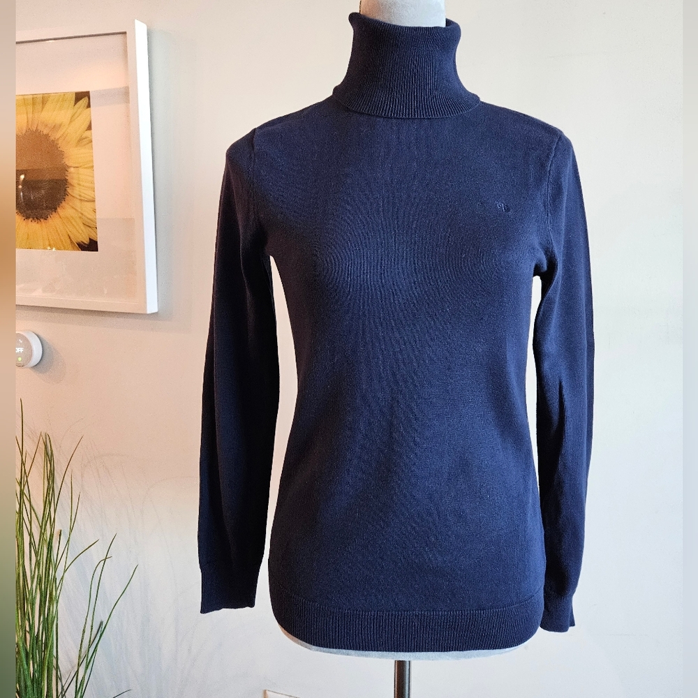 💙RALPH LAUREN Navy Turtleneck